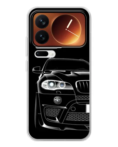 Чехол для Xiaomi 17 Pro с картинкой «Темный силуэт BMW» Чехол для Xiaomi 17 Pro с картинкой «Темный силуэт BMW»