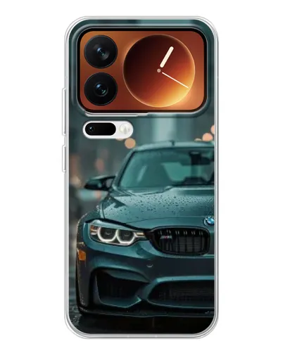 Чехол для Xiaomi 17 Pro с картинкой «BMW в огнях города» Чехол для Xiaomi 17 Pro с картинкой «BMW в огнях города»