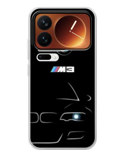 Чехол для Xiaomi 17 Pro с картинкой «Минималистичный принт BMW M3» Чехол для Xiaomi 17 Pro с картинкой «Минималистичный принт BMW M3»