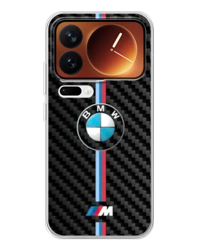 Чехол для Xiaomi 17 Pro с картинкой «Эмблема BMW и карбон» Чехол для Xiaomi 17 Pro с картинкой «Эмблема BMW и карбон»