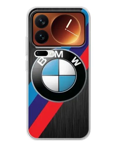 Чехол для Xiaomi 17 Pro с картинкой «BMW M-stripes стиль» Чехол для Xiaomi 17 Pro с картинкой «BMW M-stripes стиль»