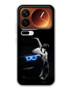Чехол для Xiaomi 17 Pro с картинкой «BMW — ночной взгляд»