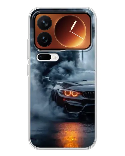 Чехол для Xiaomi 17 Pro с картинкой «BMW M-Power — абстракция» Чехол для Xiaomi 17 Pro с картинкой «BMW M-Power — абстракция»