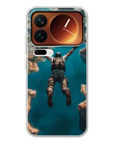 Чохол для Xiaomi 17 Pro з картинкою «PUBG — вільне падіння»