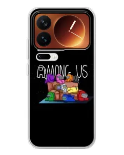 Чохол для Xiaomi 17 Pro з картинкою «Логотип Among Us»
