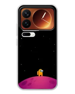 Чохол для Xiaomi 17 Pro з картинкою «Самотній герой на планеті» Чохол для Xiaomi 17 Pro з картинкою «Самотній герой на планеті»