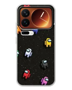 Чохол для Xiaomi 17 Pro з картинкою «Космічний патерн Among Us» Чохол для Xiaomi 17 Pro з картинкою «Космічний патерн Among Us»