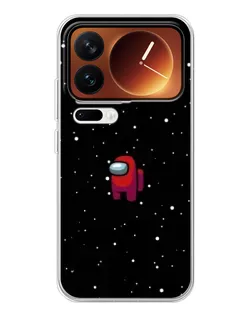 Чехол для Xiaomi 17 Pro с картинкой «Красный Among Us»