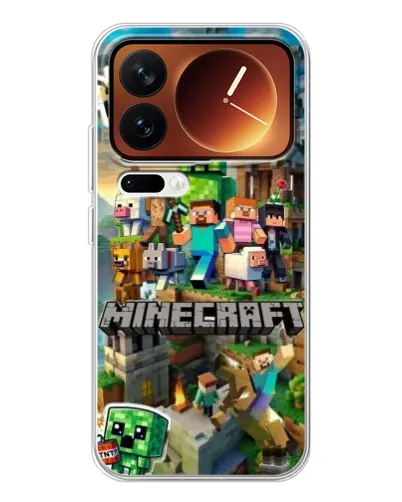Чехол для Xiaomi 17 Pro с картинкой «Замок Minecraft» Чехол для Xiaomi 17 Pro с картинкой «Замок Minecraft»