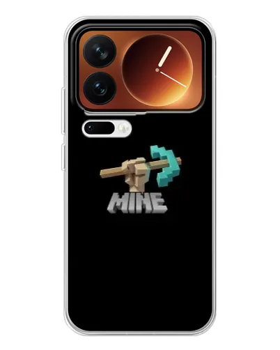 Чехол для Xiaomi 17 Pro с картинкой «Алмазная кирка» Чехол для Xiaomi 17 Pro с картинкой «Алмазная кирка»