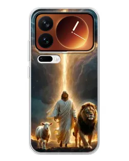 Чохол для Xiaomi 17 Pro з картинкою «Лев Юди та Світло»