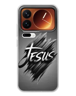 Чохол для Xiaomi 17 Pro з картинкою «Напис Jesus Graffiti»