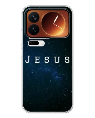 Чохол для Xiaomi 17 Pro з картинкою «Зоряне небо Jesus» Чохол для Xiaomi 17 Pro з картинкою «Зоряне небо Jesus»