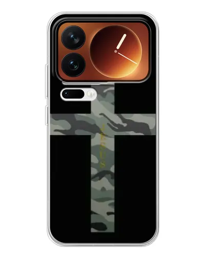 Чохол для Xiaomi 17 Pro з картинкою «Мілітарі Хрест» Чохол для Xiaomi 17 Pro з картинкою «Мілітарі Хрест»
