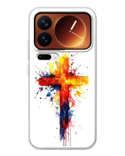Чохол для Xiaomi 17 Pro з картинкою «Акварельний хрест» Чохол для Xiaomi 17 Pro з картинкою «Акварельний хрест»