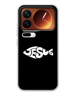 Чехол для Xiaomi 17 Pro с картинкой «Рыба Jesus» Чехол для Xiaomi 17 Pro с картинкой «Рыба Jesus»