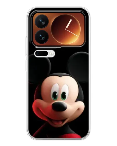 Чехол для Xiaomi 17 Pro с картинкой «Улыбающийся Микки Маус»