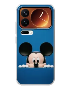 Чехол для Xiaomi 17 Pro с картинкой «Микки выглядывает» Чехол для Xiaomi 17 Pro с картинкой «Микки выглядывает»