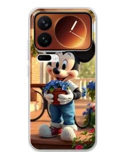 Чехол для Xiaomi 17 Pro с картинкой «Микки садовод» Чехол для Xiaomi 17 Pro с картинкой «Микки садовод»