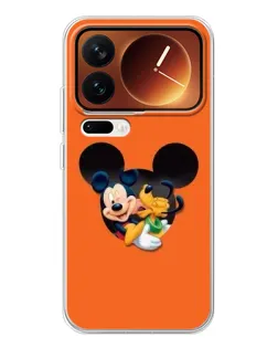 Чехол для Xiaomi 17 Pro с картинкой «Сердце Микки Минни» Чехол для Xiaomi 17 Pro с картинкой «Сердце Микки Минни»