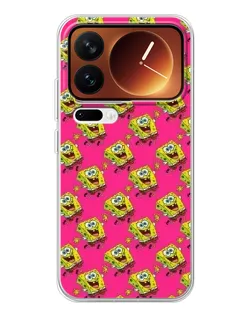 Чехол для Xiaomi 17 Pro с картинкой «Розовый паттерн» Чехол для Xiaomi 17 Pro с картинкой «Розовый паттерн»