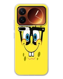 Чехол для Xiaomi 17 Pro с картинкой «Минималистичный Спанч Боб» Чехол для Xiaomi 17 Pro с картинкой «Минималистичный Спанч Боб»