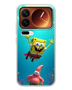 Чехол для Xiaomi 17 Pro с картинкой «Спанч Боб под водой» Чехол для Xiaomi 17 Pro с картинкой «Спанч Боб под водой»