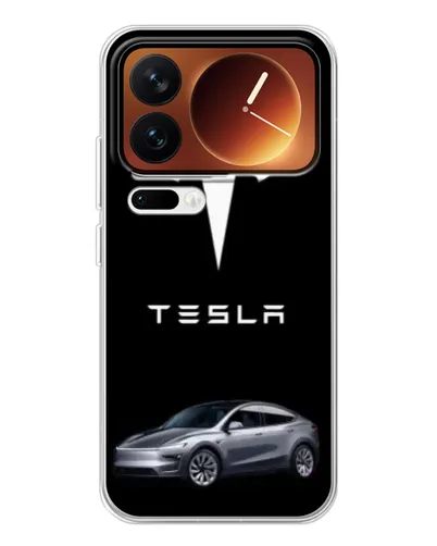 Чохол для Xiaomi 17 Pro з картинкою «Tesla Model Y»