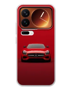 Чехол для Xiaomi 17 Pro с картинкой «Красный Mercedes AMG» Чехол для Xiaomi 17 Pro с картинкой «Красный Mercedes AMG»