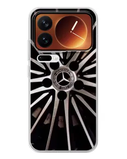 Чехол для Xiaomi 17 Pro с картинкой «Диск Mercedes» Чехол для Xiaomi 17 Pro с картинкой «Диск Mercedes»