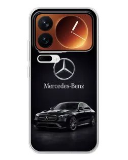 Чехол для Xiaomi 17 Pro с картинкой «Mercedes — решетка радиатора» Чехол для Xiaomi 17 Pro с картинкой «Mercedes — решетка радиатора»