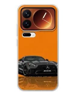 Чехол для Xiaomi 17 Pro с картинкой «Оранжевый Mercedes AMG» Чехол для Xiaomi 17 Pro с картинкой «Оранжевый Mercedes AMG»