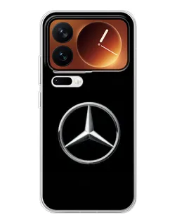 Чехол для Xiaomi 17 Pro с картинкой «Mercedes классический лого» Чехол для Xiaomi 17 Pro с картинкой «Mercedes классический лого»
