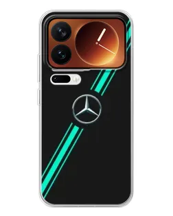 Чехол для Xiaomi 17 Pro с картинкой «Спортивные линии Mercedes» Чехол для Xiaomi 17 Pro с картинкой «Спортивные линии Mercedes»