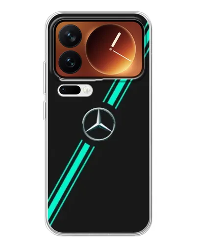 Чохол для Xiaomi 17 Pro з картинкою «Спортивні лінії Mercedes» Чохол для Xiaomi 17 Pro з картинкою «Спортивні лінії Mercedes»