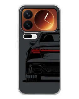 Чохол для Xiaomi 17 Pro з картинкою «Задня частина Audi — арт»