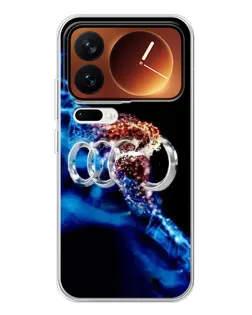 Чохол для Xiaomi 17 Pro з картинкою «Енергія лого Audi»