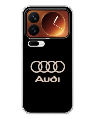 Чохол для Xiaomi 17 Pro з картинкою «Audi — золотий логотип» Чохол для Xiaomi 17 Pro з картинкою «Audi — золотий логотип»