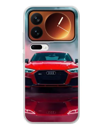 Чохол для Xiaomi 17 Pro з картинкою «Audi RS — червоний стиль» Чохол для Xiaomi 17 Pro з картинкою «Audi RS — червоний стиль»