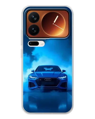 Чохол для Xiaomi 17 Pro з картинкою «Audi — блакитна енергія» Чохол для Xiaomi 17 Pro з картинкою «Audi — блакитна енергія»