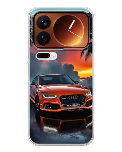 Чохол для Xiaomi 17 Pro з картинкою «Audi — захід сонця» Чохол для Xiaomi 17 Pro з картинкою «Audi — захід сонця»