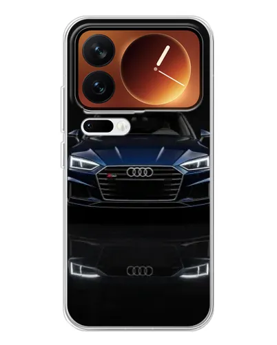 Чохол для Xiaomi 17 Pro з картинкою «Audi — нічне відображення» Чохол для Xiaomi 17 Pro з картинкою «Audi — нічне відображення»