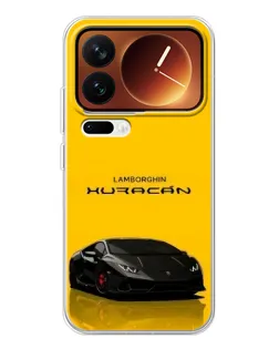 Чехол для Xiaomi 17 Pro с картинкой «Lamborghini Huracan черный»