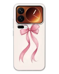Чохол для Xiaomi 17 Pro з картинкою «Рожевий бант»