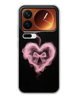 Чохол для Xiaomi 17 Pro з картинкою «Димчасте серце»