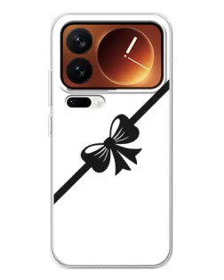 Чохол для Xiaomi 17 Pro з картинкою «Діагональний бант»