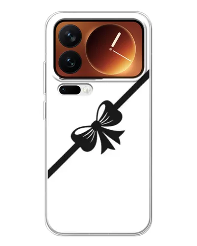 Чохол для Xiaomi 17 Pro з картинкою «Діагональний бант» Чохол для Xiaomi 17 Pro з картинкою «Діагональний бант»