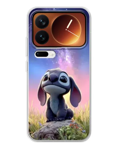 Чехол для Xiaomi 17 Pro с картинкой «Стич на рассвете» Чехол для Xiaomi 17 Pro с картинкой «Стич на рассвете»