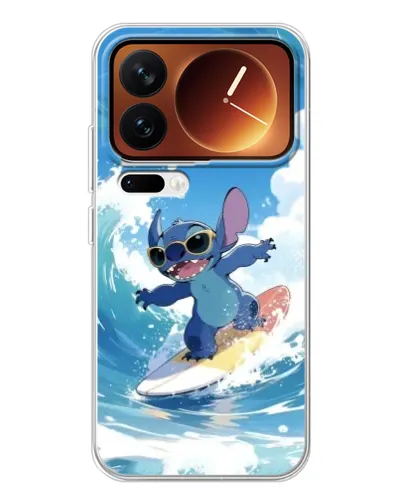 Чехол для Xiaomi 17 Pro с картинкой «Стич на волне» Чехол для Xiaomi 17 Pro с картинкой «Стич на волне»