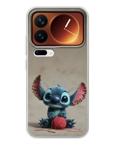 Чехол для Xiaomi 17 Pro с картинкой «Стич на коричневом фоне» Чехол для Xiaomi 17 Pro с картинкой «Стич на коричневом фоне»